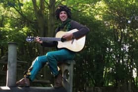 John Hinton at Foundry Wood in Leamington.