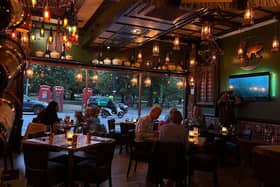 An interior shot of the new branch of vegan restaurant chain Herb which has opened in Leamington. Picture supplied.