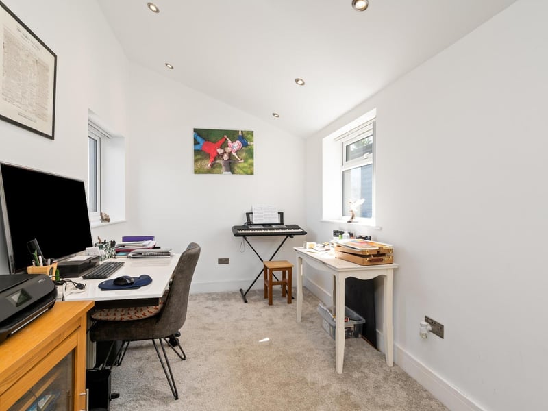 The study. Photo by DM & Co. Homes