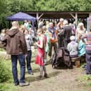 The opening of Foundry Wood in 2013. Picture supplied.