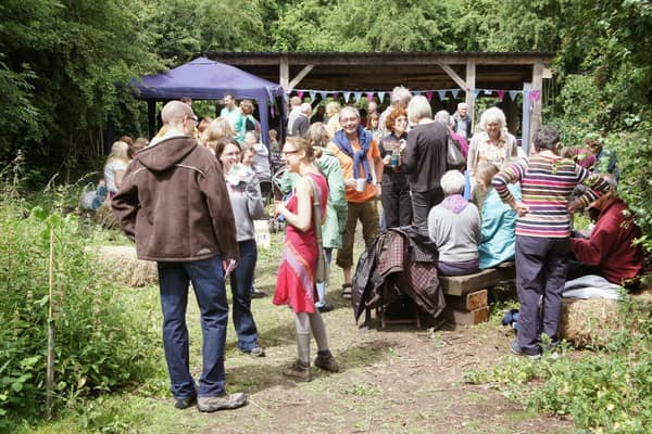 The opening of Foundry Wood in 2013. Picture supplied.