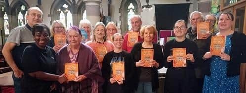 The writers with their new book.