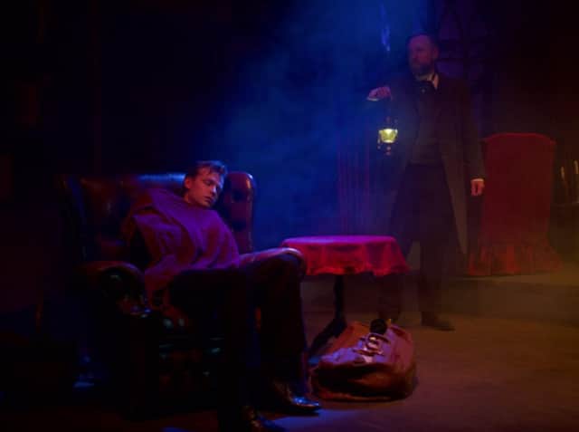 'Ted Mcgowan and Peter Gillam work well together, the one portrayed with frenetic energy, the other an almost statuesque detachment'