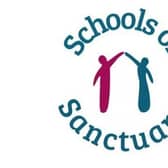 The Schools of Sanctuary logo.
