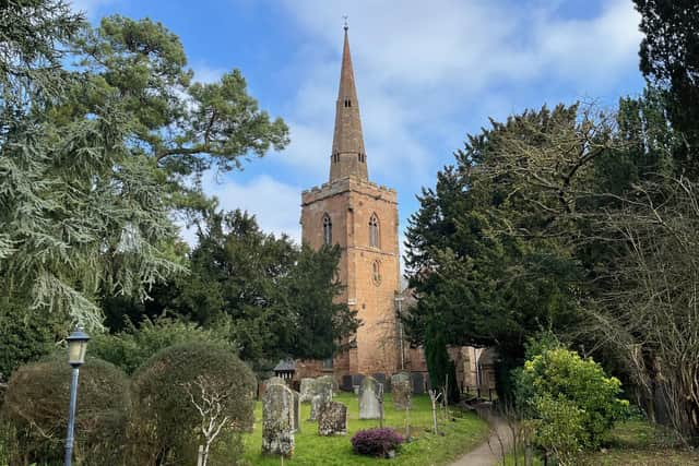 The familiar view of St Mark's Church in Bilton - but this Saturday, February 18, more will be revealed about its grounds and the building.