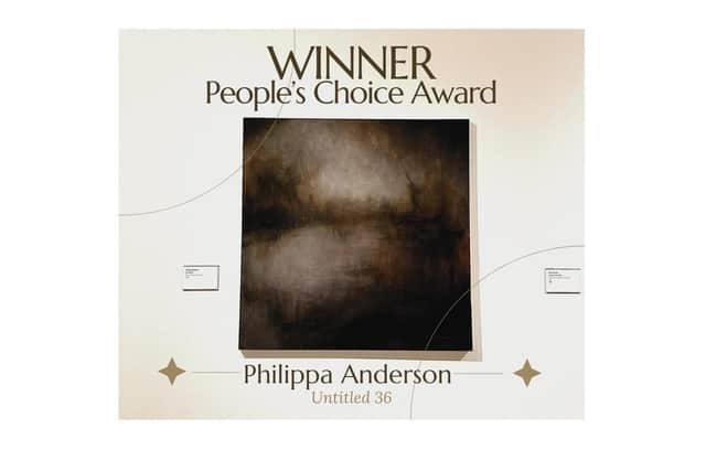 Phillipa Anderson's painting won the Leamington Spa OPEN Exhibition 2024's People's Choice Award.