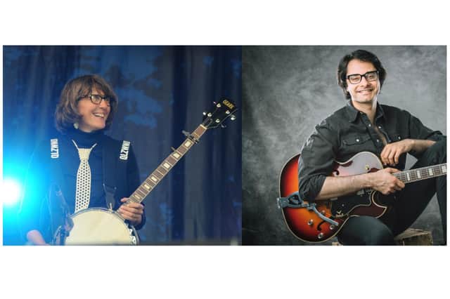 Warwick-based annA rydeR , singer, composer and multi- instrumentalist will be joining Sunjay, from Kidderminster, is a British-Asian guitarist and songwriter for a concert in Leamington. Photos supplied