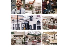 A collage of submitted pictures for Tavola in Leamington.