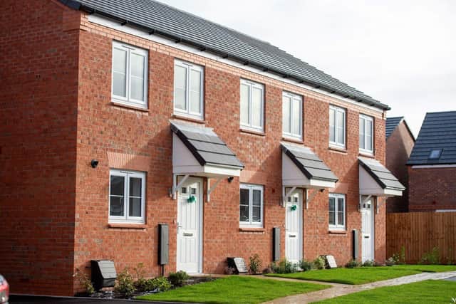 A typical street scene at a Platform Home Ownership development.