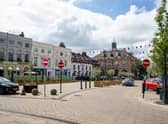 Warwick Town Centre. Photo by Mike Baker
