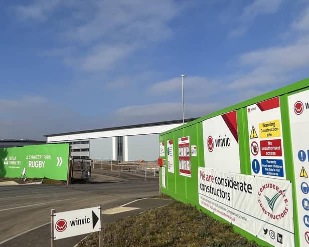 Probably the most visible sign of the current Local Plan's impact so far - the warehouses near Thurlaston, close to the A45/M45 roundabout.