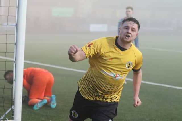 Joe Cairns bags his first goal for Warwick.