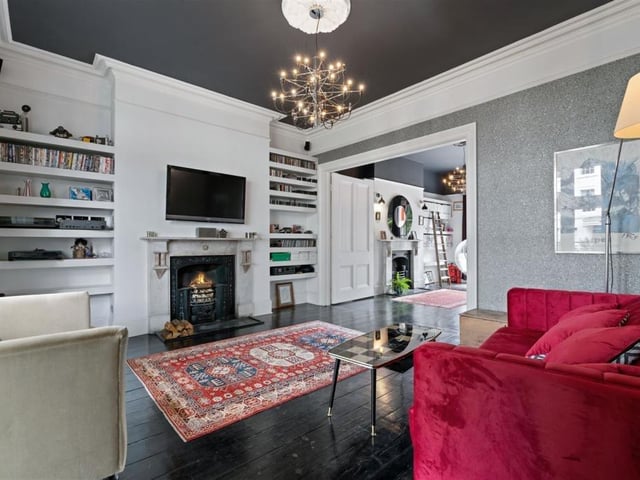 The lounge area on the ground floor. Photo by Fine and Country