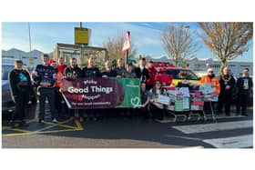The community rallied behind 'Operation Snowfall' held by Morrisons in Leamington and Warwickshire Search and Rescue. Photo supplied