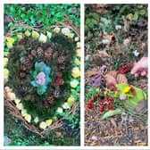 The next “Land Art for Baby Loss” session will take place on Saturday October 17, 1-3pm in the East Garden, All Saints' Church, Leamington, CV31 1AA.