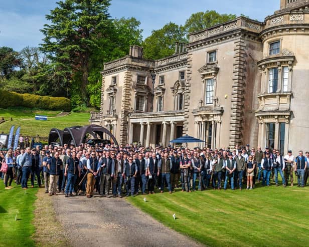 Property professionals and landowners took part in a charity clay shoot at the Shuckburgh Estate