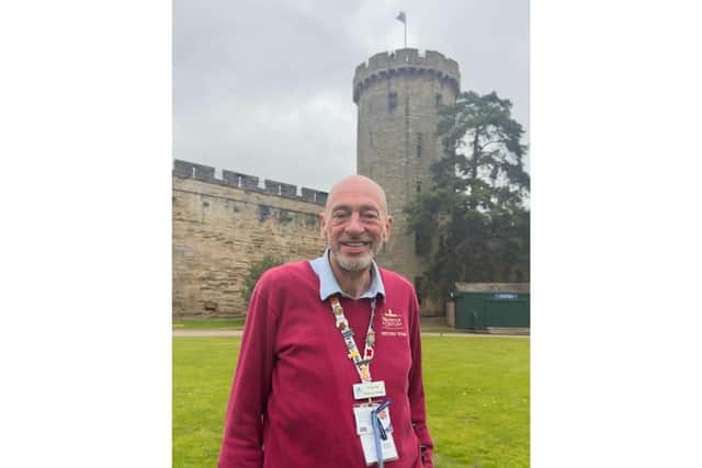 Warwick Castle’s resident historian, Andrew Lilwall-Smith has taken the internet by storm with his historical insights after one of his videos went viral on Instagram, amassing a staggering 12.7 million views. Photo supplied by Warwick Castle