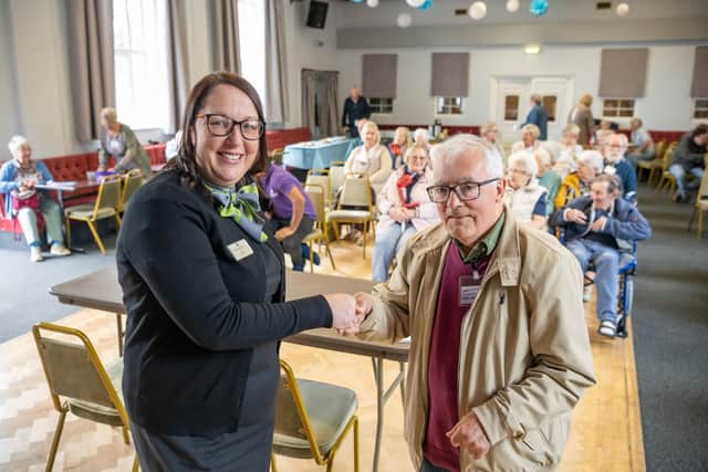 BWM - SGB-5286 - Barratt Homes donated £200 to the Parkinson's UK Leamington Spa's September meeting