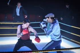 Louis Ellis (Jarlath McGough) and Daniel Krikler (Martin Vincent McGough) in Fighting Irish. Photo: Robert Day