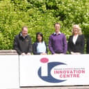 Left to right: Mark Turner (Continental), Nasreen Djema (Continental), Roehan Olivier (Continental), Jane Talbot (University of Warwick Science Park), Noman Rangwala
(Continental). Photo supplied