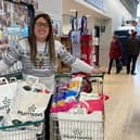 Earlier this year, Morrisons in Leamington hosted a ‘festive fill a bay’ challenge to help give community groups support with holiday hunger. Customers were asked to pick something from the shopping list and donate it after their shop. Through their donations, shoppers have helped support the LWS Night Shelter, Packmores Community Centre, Brunswick Hub, the Chase Meadow Community Centre and Young People First this Christmas. Pictured is Morrisons Community Champion Alex Pearson with the two trolleys donated by the supermarket. Photo supplied