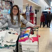 Earlier this year, Morrisons in Leamington hosted a ‘festive fill a bay’ challenge to help give community groups support with holiday hunger. Customers were asked to pick something from the shopping list and donate it after their shop. Through their donations, shoppers have helped support the LWS Night Shelter, Packmores Community Centre, Brunswick Hub, the Chase Meadow Community Centre and Young People First this Christmas. Pictured is Morrisons Community Champion Alex Pearson with the two trolleys donated by the supermarket. Photo supplied