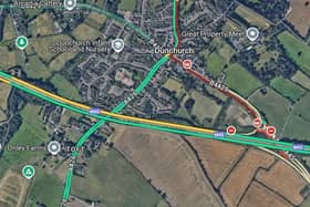 Police have closed the B4429 Daventry Road due to an accident this afternoon (Monday) (image: Google Maps).