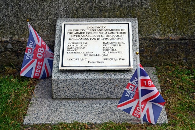 Photos of the service which took place at the war memorial at Euston Place in Leamington town centre on VE Day 80 yesterday (Thursday May 8).