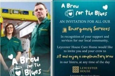 A Brew for the Blues invitation
