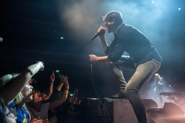 Brett Anderson of Suede. Photo by David Jackson