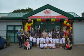 Staff and children at Busy Bees nursery in Leamington are celebrating a second outstanding rating from Ofsted. Picture supplied.
