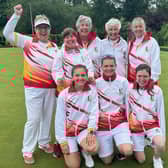 The winning Warwickshire team