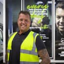 Pete Allitt with Greencore Van