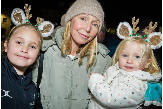 Families came out to join in the festive fun at Victorian Evening. Photo by Mike Baker