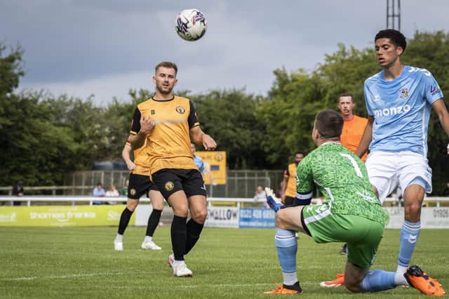 Action from Saturday's win over Coventry City. Photo: Cam Murray.