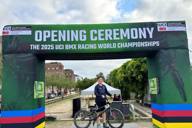 Freddie-Ray Orland, 11, was selected after two years of dedication and training and finished 93rd – making him in the top 100 in the world.
