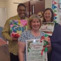 Left to right: The Gap director Marcos Campos, craft fair organiser Emma Joyce Smith, Molly Ollys co-founder Rachel Ollerenshaw, and The Gap general administration manager Mandy Burford getting ready for the charity Christmas craft fair at The Gap community centre. Photo supplied