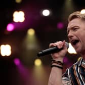 SYDNEY, AUSTRALIA - FEBRUARY 16: Ronan Keating performs during Fire Fight Australia at ANZ Stadium on February 16, 2020 in Sydney, Australia. (Photo by Cole Bennetts/Getty Images)
