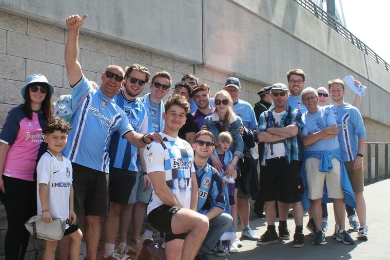 Coventry fans full of optimism before the game