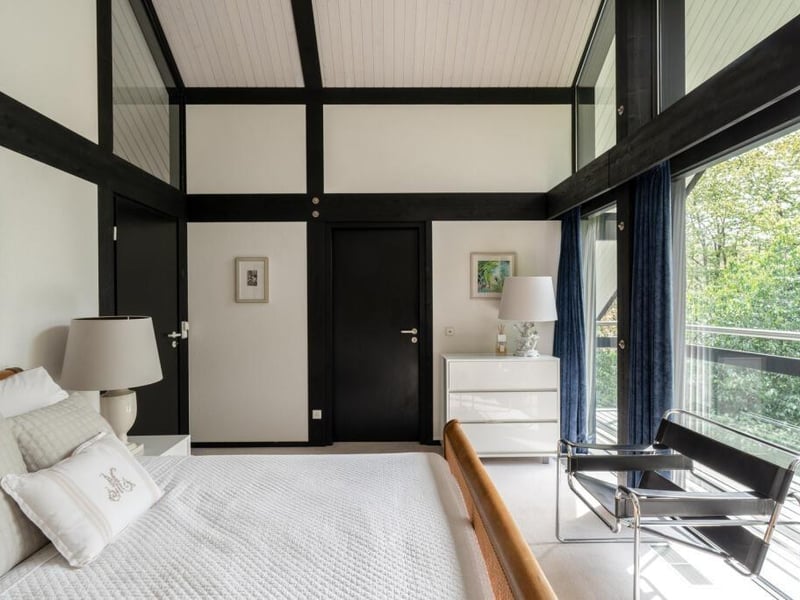 One of the bedrooms.