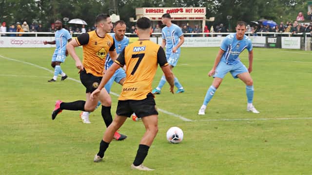 Leamington created a bagful of chances in the 3-1 defeat to Coventry City.