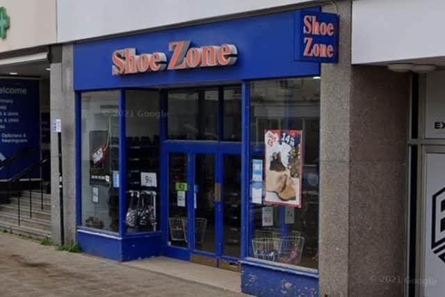 The Shoezone store in Leamington will be reopening after having a refurb. Photo by Google Streetview