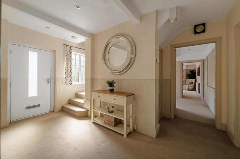 The entranceway.