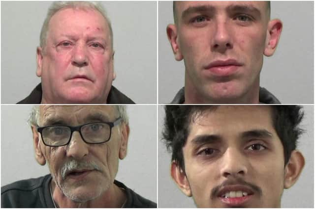 Here are ten people jailed during the month for offences committed in and around Sunderland.
