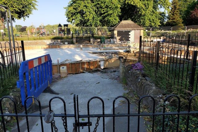 Work started in February.