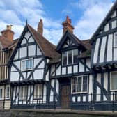 The six-bedroom home dates back to the Elizabethan period and is located opposite the town's iconic Lord Leycester Hospital