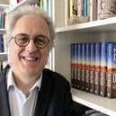 You can teach an old journalist new tricks - Michael Davies with copies of his debut novel, out this week on May 11.