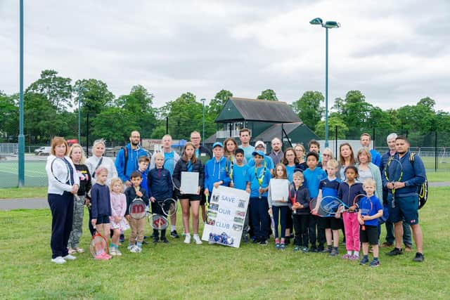 Members of the VP Tennis Club are at odds with Warwick District Council over the use and condition of the tennis courts, in Victoria Park. Photo by Mike Baker of MDB Photography.