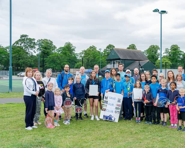 Members of the VP Tennis Club are at odds with Warwick District Council over the use and condition of the tennis courts, in Victoria Park. Photo by Mike Baker of MDB Photography.