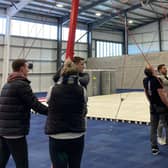 Equipment has been installed at Rugby Gymnastics Club's new facility in Kilsby Lane